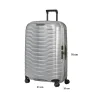 SAMSONITE TROLLEY MEDIO-GRANDE CW6003-25 PROXIS ARGENTO