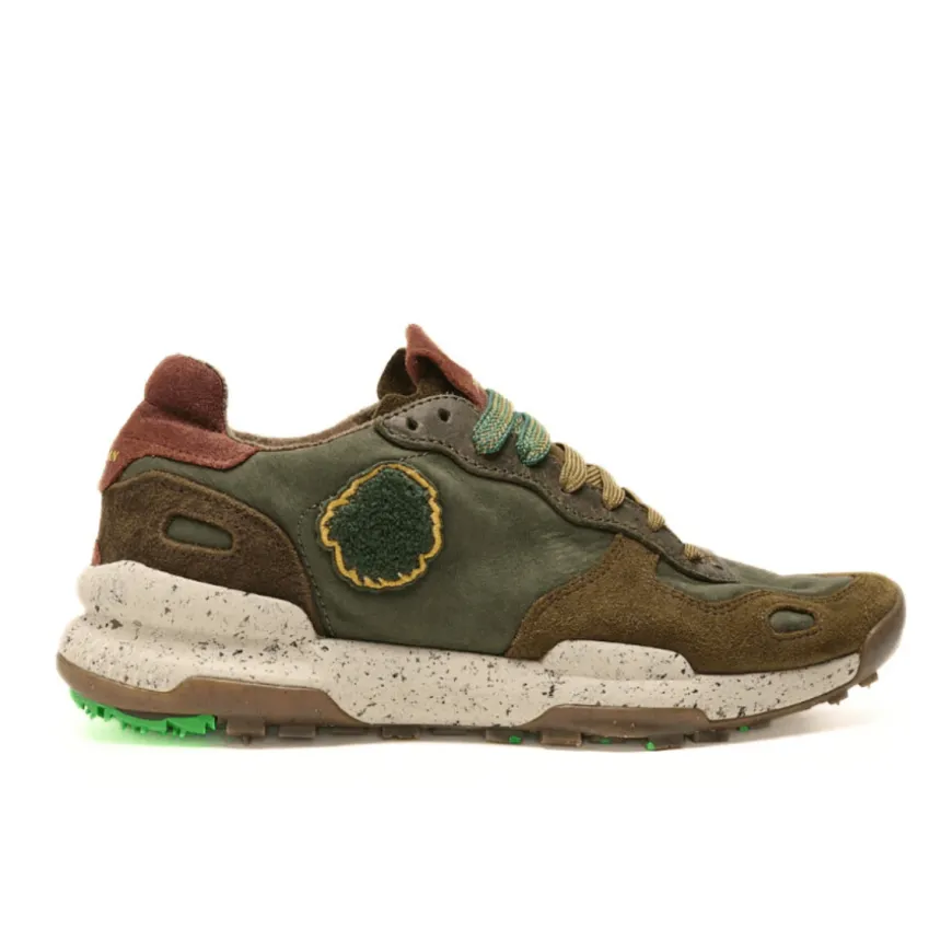 SATORISAN SNEAKER CHACRONA VERDE SCURO