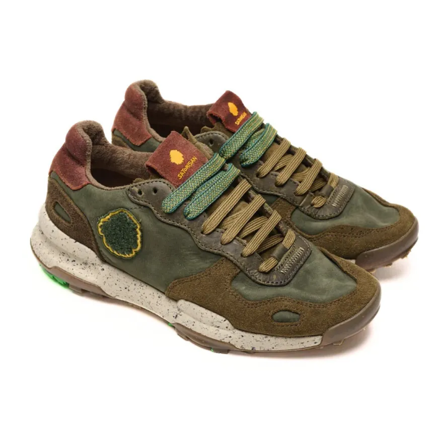SATORISAN SNEAKER CHACRONA VERDE SCURO