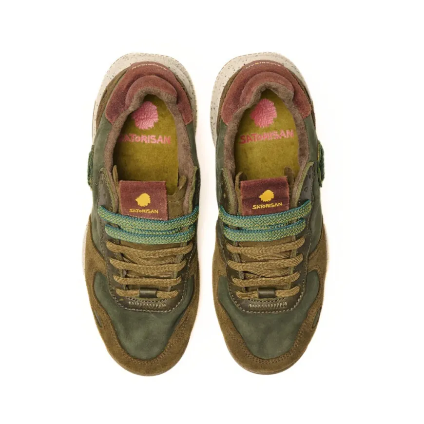 SATORISAN SNEAKER CHACRONA VERDE SCURO