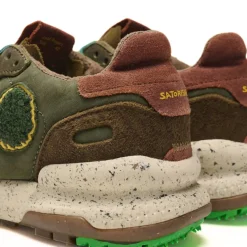 SATORISAN SNEAKER CHACRONA VERDE SCURO