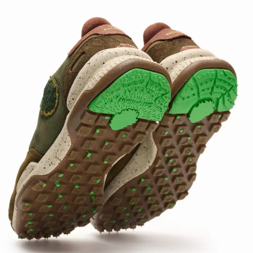 SATORISAN SNEAKER CHACRONA VERDE SCURO