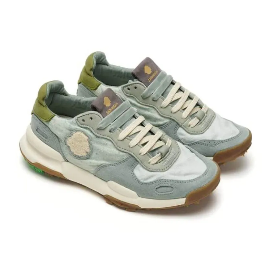 SATORISAN SNEAKERS CHACRONA CAMO MILKY JADE