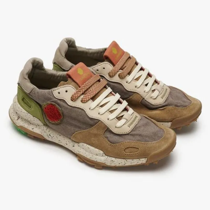 SATORISAN SNEAKERS CHACRONA FADED CHESTNUT