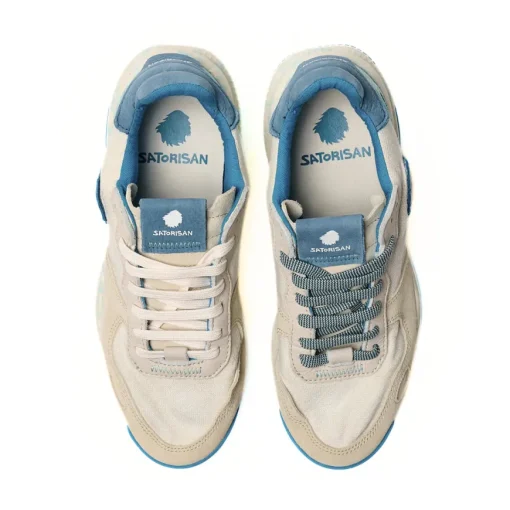 SATORISAN SNEAKERS CHACRONA LINEN BIANCO