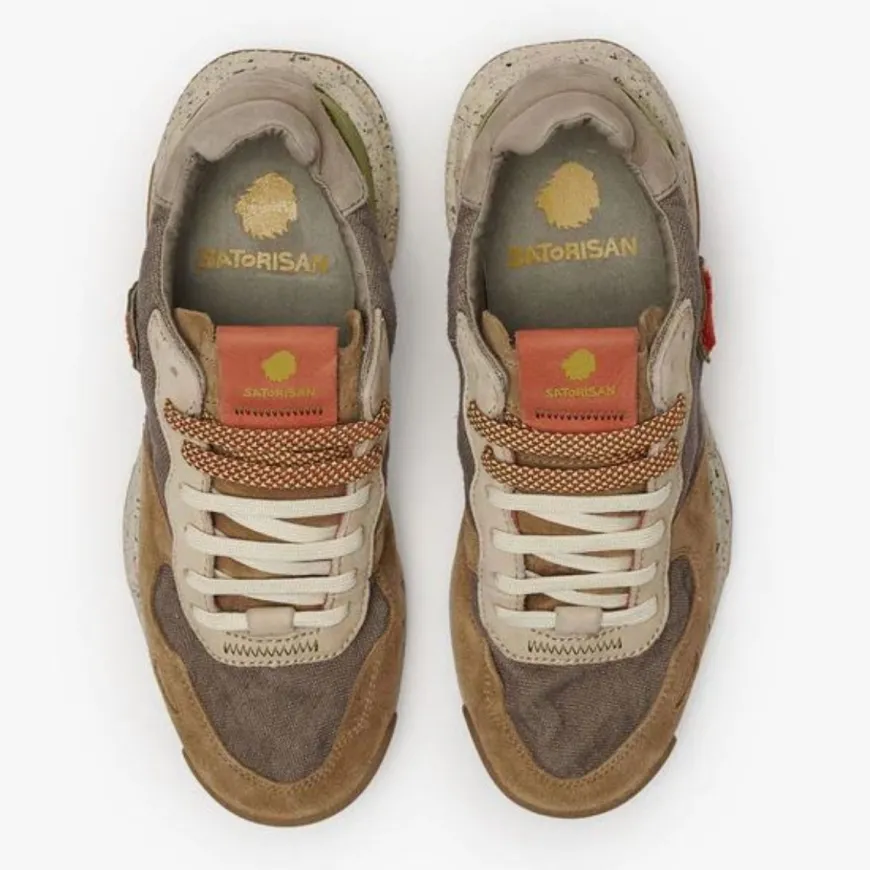 SATORISAN SNEAKERS CHACRONA FADED CHESTNUT