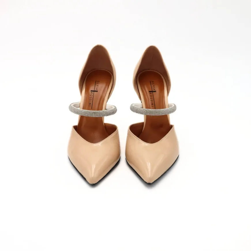 SILVIA ROSSINI DECOLLETE 563 NAPLAK NUDE