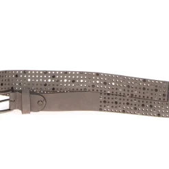 SIMPLYUP CINTURA UOMO 1057 FORI GRIGIO