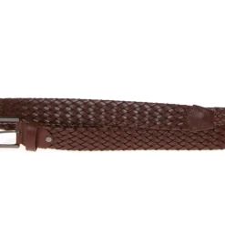 SIMPLYUP CINTURA UOMO 2435 INTRECCIO CUOIO