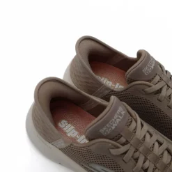 SKECHERS SLIPON 124836 TPE TAUPE