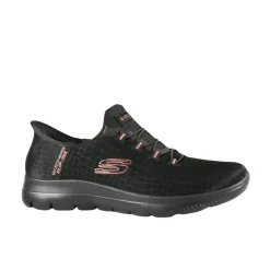 SKECHERS SLIPON 150128-BKGD NERO