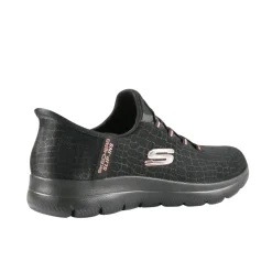 SKECHERS SLIPON 150128-BKGD NERO