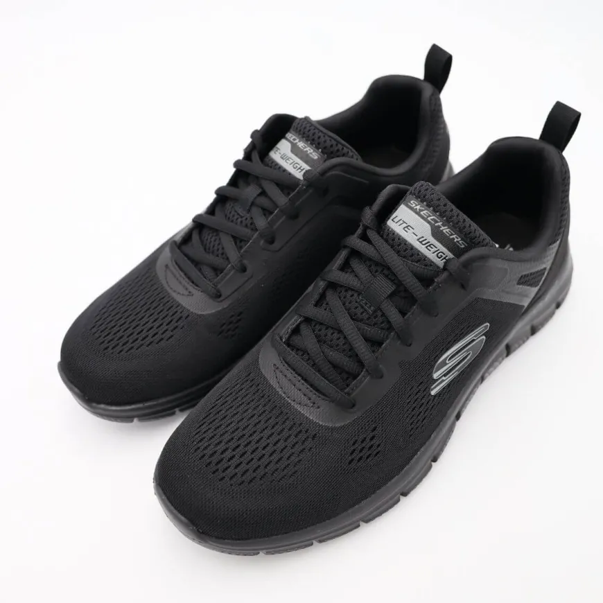 SKECHERS SNEAKERS 232698-BBK NERO