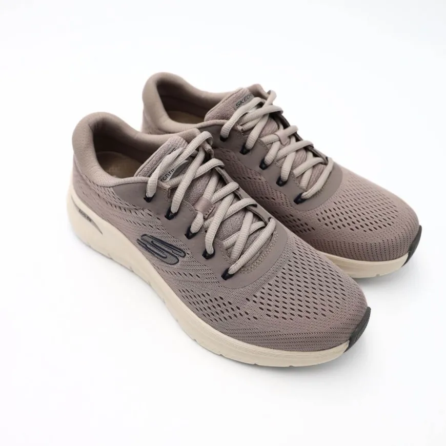 SKECHERS SNEAKERS 237000-TPE TAUPE ARCH FIT