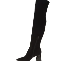 STEVE MADDEN EVERMOR STIVALE CAMOSCIO NERO