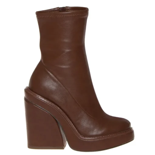 STEVE MADDEN TRONCHETTO DONNA ALL OUT COGNAC