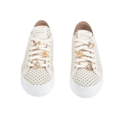 STOKTON SNEAKER 140D FORATO CREMA