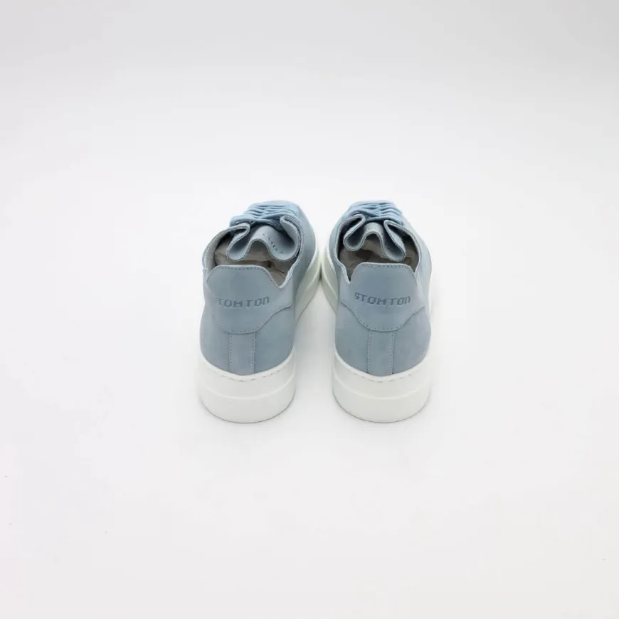 STOKTON SNEAKERS 752 SFODERATA AZZURRO