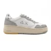 SUN68 SNEAKER Z35234 01 44 GLITTER ARGENTO
