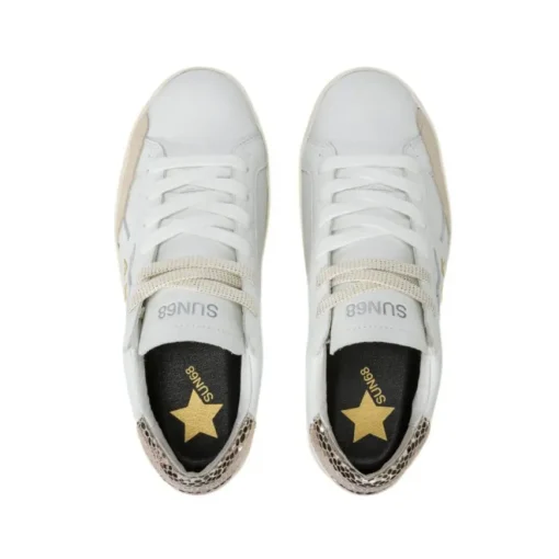 SUN68 SNEAKER Z44221-0143 BIANCO