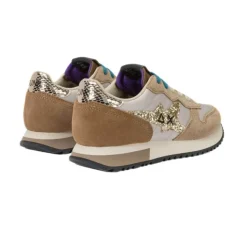 SUN68 SNEAKER Z44210-16 GLITTER BEIGE