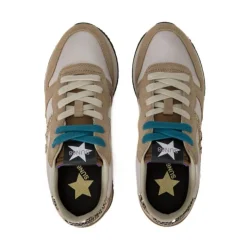 SUN68 SNEAKER Z44210-16 GLITTER BEIGE