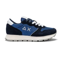 SUN68 SNEAKER Z34203-07 LUREX BLU