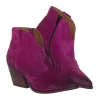 THE FLOW M600 STIVALETTO TEXANO SCAMOSCIATO FUXIA