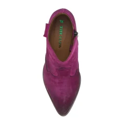 THE FLOW M600 STIVALETTO TEXANO SCAMOSCIATO FUXIA