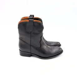 THE FLOW STIVALETTO M250 PELLE NERO