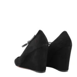 THE SELLER DECOLLETE RS2329 CAMOSCIO NERO