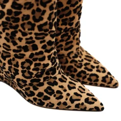 THE SELLER STIVALE ZEPPA SE002 LEOPARDATO