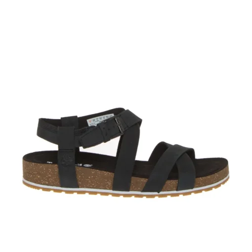 TIMBERLAND SANDALO MALIBU A1MR3 NABUCK NERO