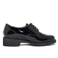 TOMASI STRINGATA GRETA VERNICE NERO