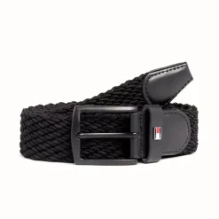 TOMMY HILFIGER CINTURA UOMO 12243-BDS NERO
