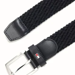 TOMMY HILFIGER CINTURA UOMO 12243-DW6 BLU ELASTICO