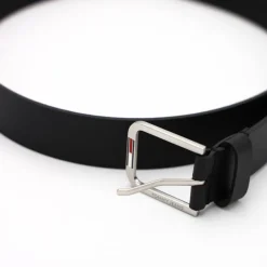 TOMMY HILFIGER CINTURA UOMO 12338-BDS NERO