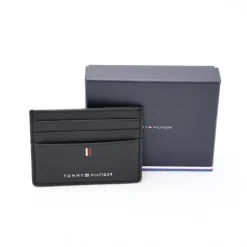TOMMY HILFIGER PORTACARTE 11858-BDS NERO