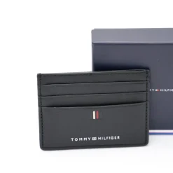 TOMMY HILFIGER PORTACARTE 11858-BDS NERO