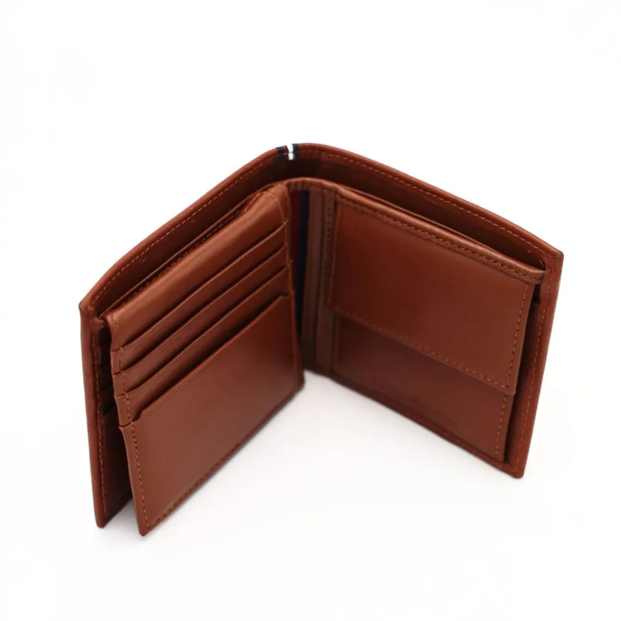 TOMMY HILFIGER PORTAFOGLIO 12189-GTY UOMO CUOIO