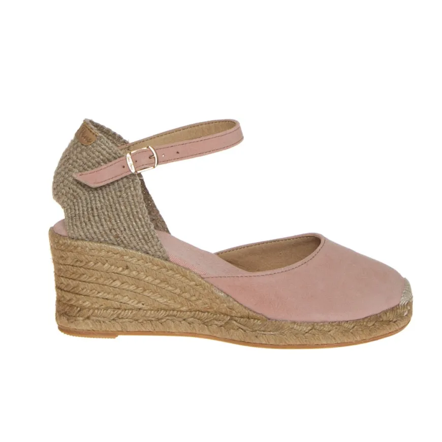 TONI PONS LLORET-5 ESPADRILLAS CAMOSCIO ROSA