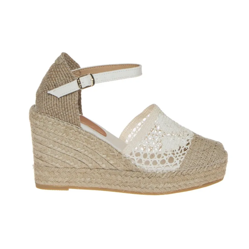 TONI PONS MARIONA ESPADRILLAS UNCINETTO ECRU
