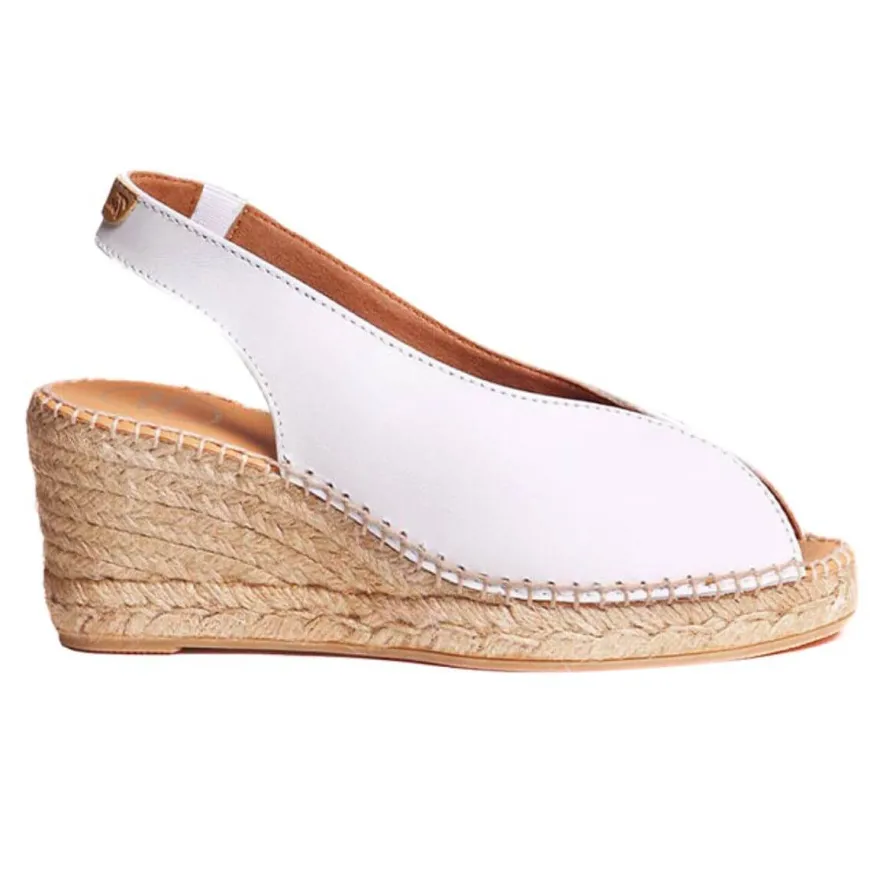 TONI PONS SANDALO ZEPPA LAILA BIANCO