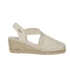 TONI PONS TERRA-AD ESPADRILLAS MACRAMÈ ECRU