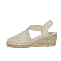 TONI PONS TERRA-AD ESPADRILLAS MACRAMÈ ECRU