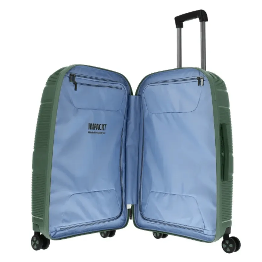 TRAVELITE TROLLEY MEDIO 100048-80 IMPACKT VERDE