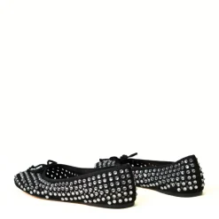 TWINSET BALLERINA ACP016 NERO STRASS