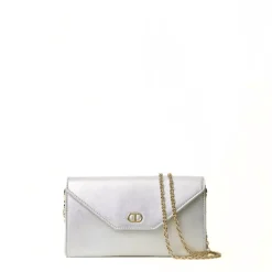 TWINSET POCHETTE TH7020 ARGENTO