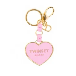TWINSET PORTACHIAVI TH7040 CUORE ROSA