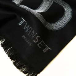 TWINSET SCIARPA TA4080 NERO